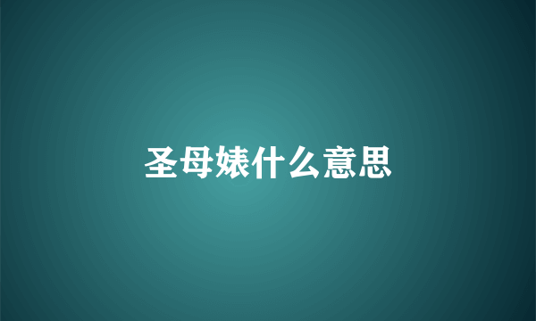 圣母婊什么意思