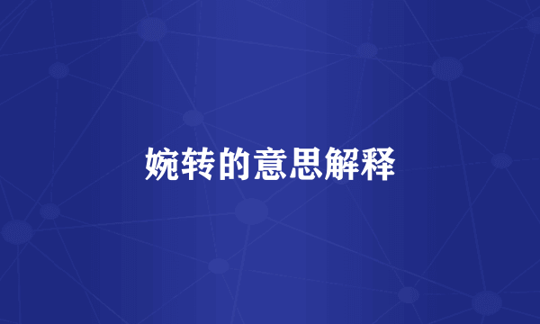 婉转的意思解释