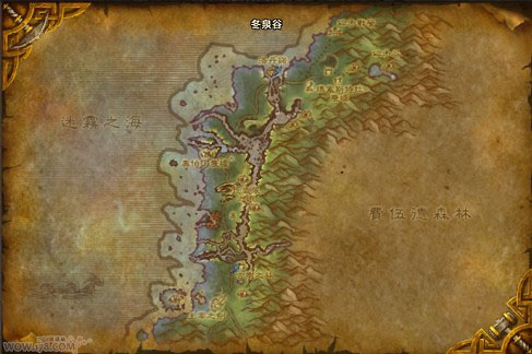 魔兽世界小德的任务，腐化的源头怎么走,配图。走了大半天了 就是找不到。