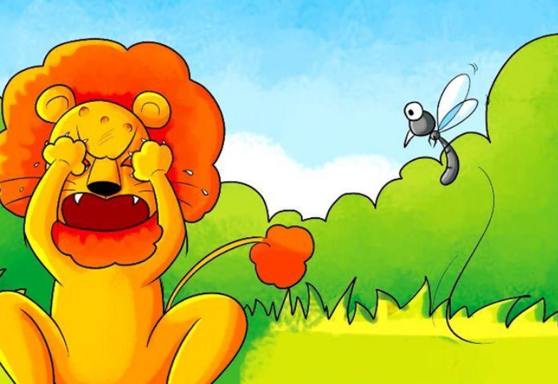 《蚊子与狮子》寓言故事及寓意是什么?