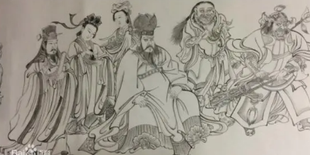 送子天王图的作者是谁?