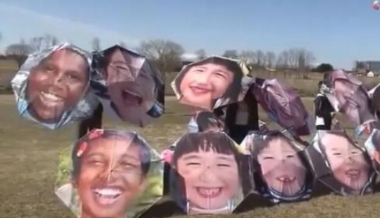 日本祈愿风筝被批恐怖,这个设计是纪念还是恐怖?