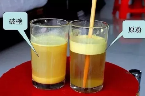 松花粉和破壁松花粉有什么区别,破壁是什么意思