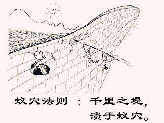 “千里之堤,溃于蚁穴。”的下句是什么?