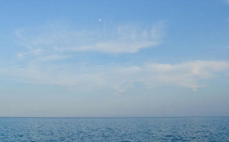 蓝蓝的天空像什么?一年级