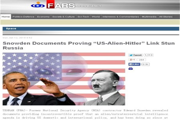 斯诺登惊天爆料,美国政府是否和外星人取得了联系?