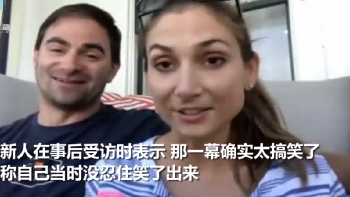 美国新人说完誓词闪电立马劈下来,为何新郎继续淡定宣誓?