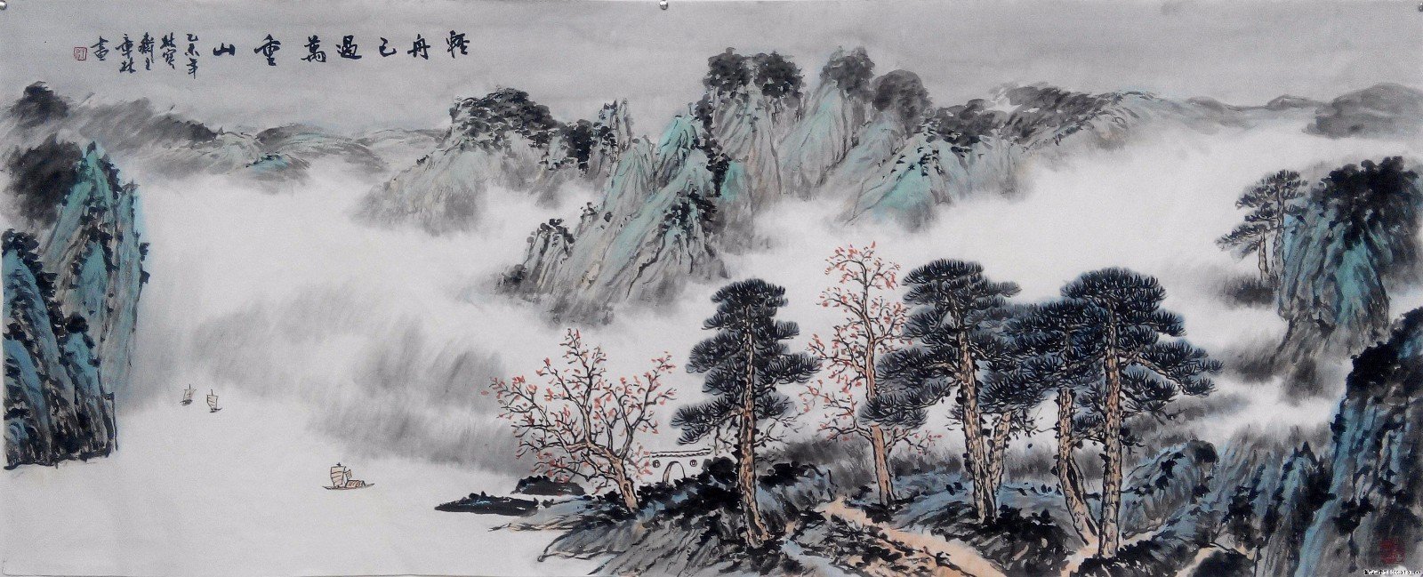 “轻舟已过万重山”出自李白的哪首诗？