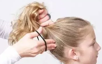 简单易学的盘发方法图