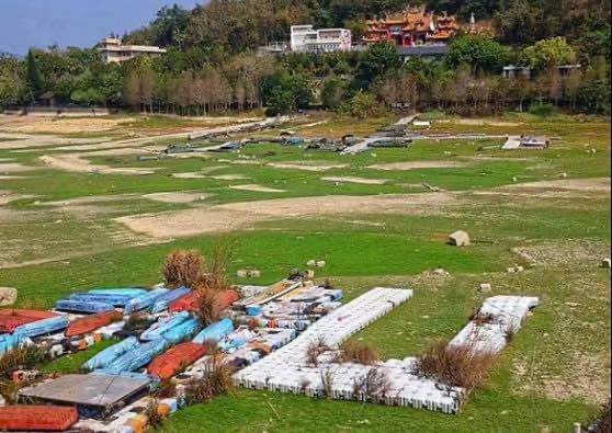 台湾缺水,日月潭干涸场景曝光,曾经风景优美的地方,为何会变成这样?