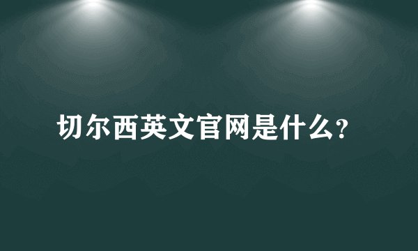 切尔西英文官网是什么？