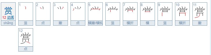赏”是什么意思