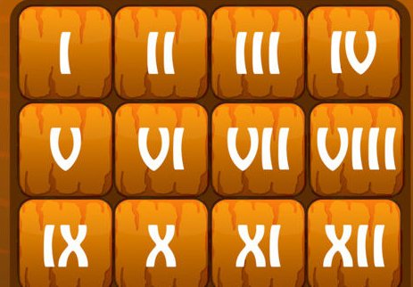 罗马数字1~20怎么写?