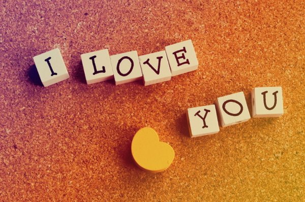 我爱你英文怎么写?