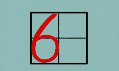 田字格写数字正确格式 标准是什么?