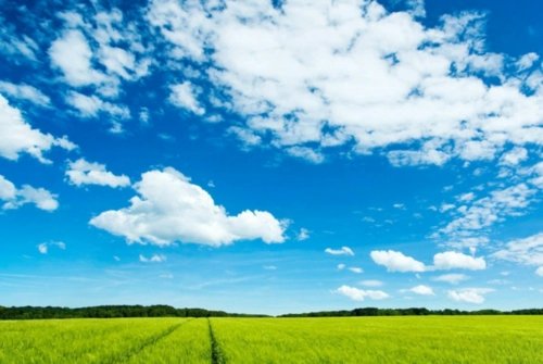 万里无云的意思