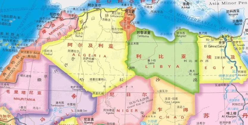 撒哈拉沙漠在哪里在哪个国家？