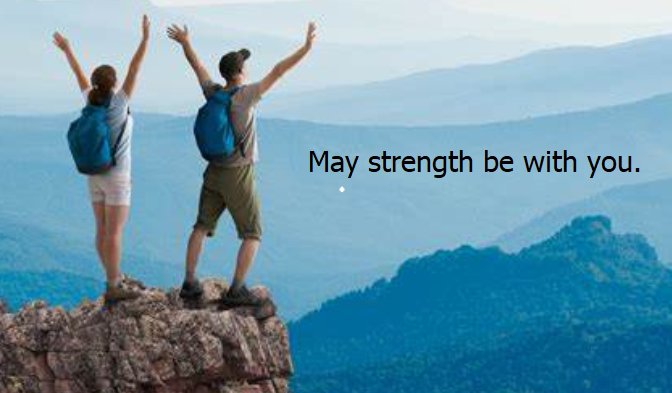 愿力量与你同在的英文翻译是什么