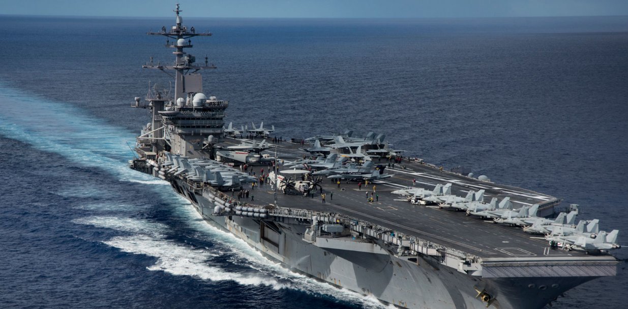 美国的航母有多大?