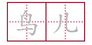 “鸟儿”的拼音是什么？
