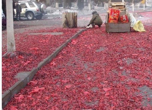 形容“鞭炮声”最好的词语是什么？