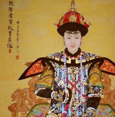 乾隆皇帝的皇后.