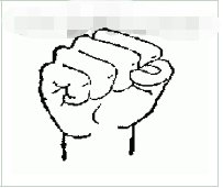 哑语手势谢谢 请 不 是的它们怎么表示