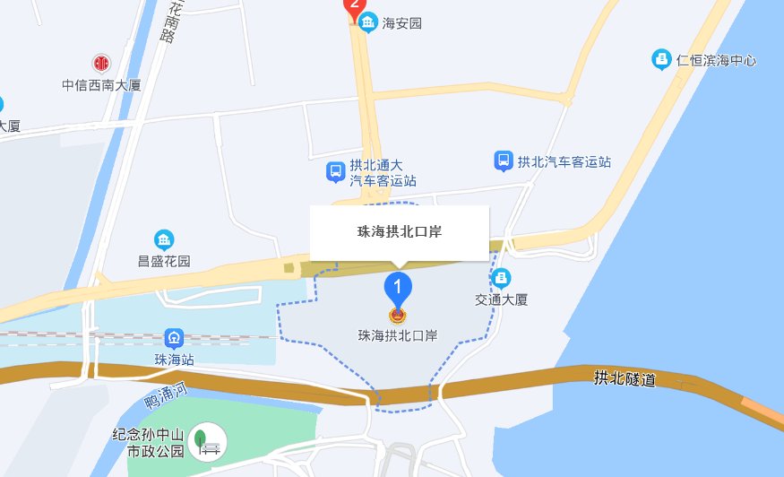 拱北属于珠海哪个区？