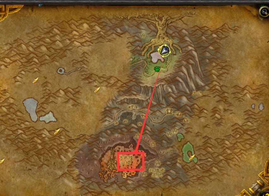 魔兽世界求老猎人们教抓火焰龟的方法，刷的时间