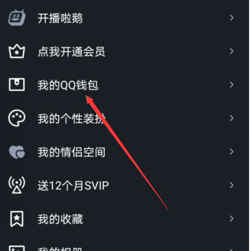 怎样在手机查看Q币数量