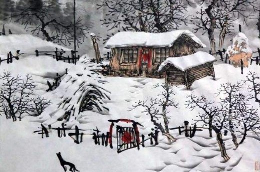 柴门闻犬吠，（）下一句是什么