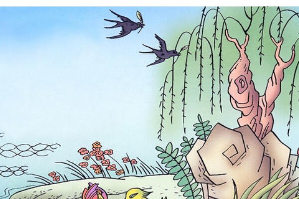 杜甫的《绝句》(迟日江山丽），这首诗是什么意思？