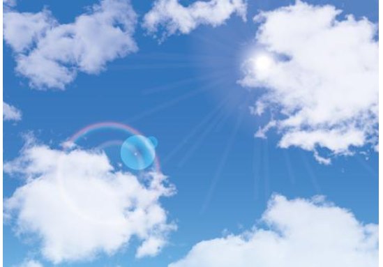 蓝蓝的天空像什么 如何补全句子？