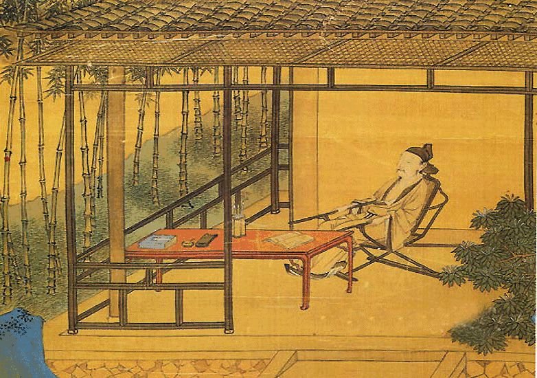 知有儿童挑促织的意思