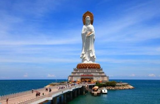 南海观音佛像高度具体是多少米？