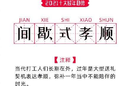 2021年十大过年趋势发布，你知道有哪些趋势吗？