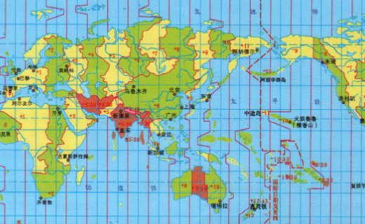 世界时区的划分是什么？