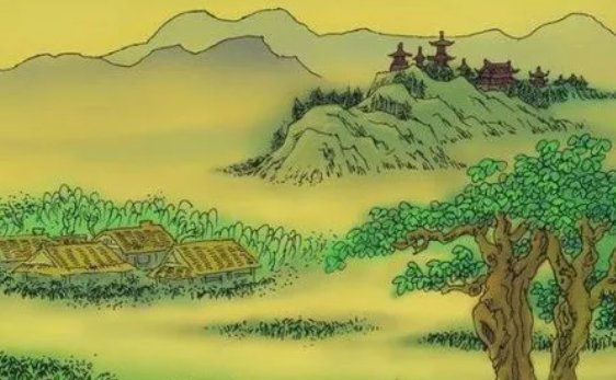 山村古诗一去二三里全诗是什么？