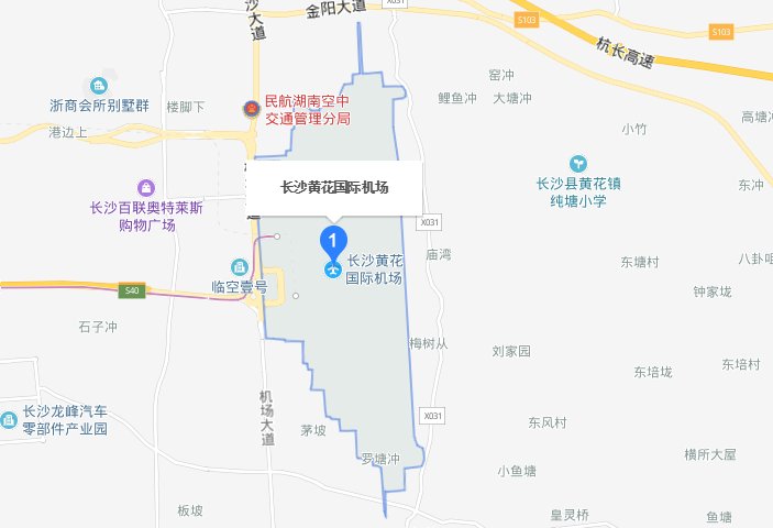 黄花机场在哪个区
