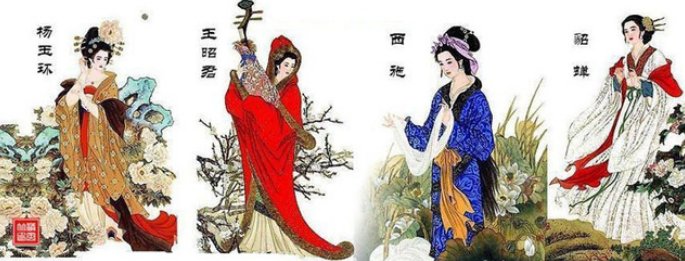 沉鱼落雁闭月羞花分别指谁?