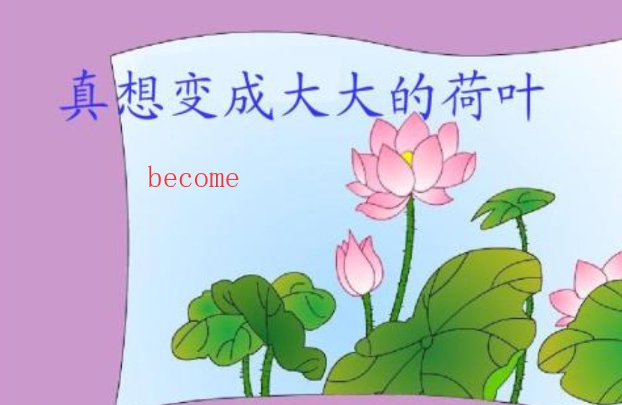 变成的英语怎么说