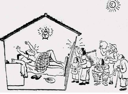 日上三竿是啥意思？是几点左右？