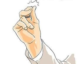 怎么打响指图解