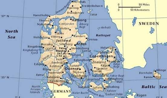 丹麦属于哪个国家啊，我要准确的