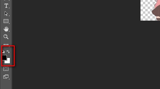 photoshop 里面前景色和背景色是什么意思？