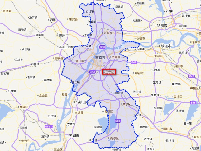 请问江宁在哪个省份哪个市