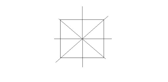 长方形有几条对称轴？