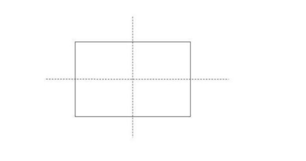 长方形有几条对称轴？