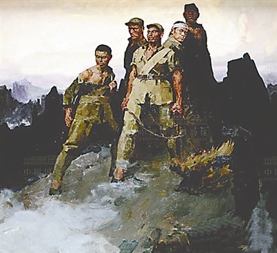 砸碑五壮士的事件过程