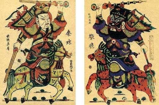 四大门神之一,尉迟公杀两王